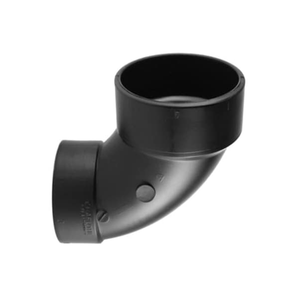 Charlotte Pipe And Foundry 4x3 90DEG HxH Ell ABS 00329 0600HA - main